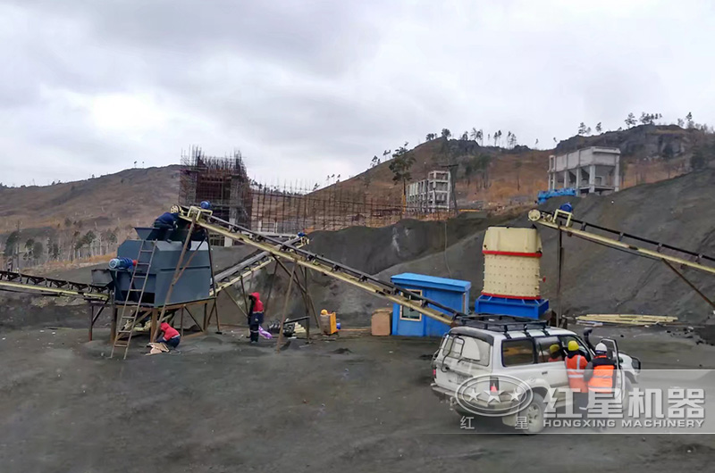山西煤矸石制砂新厂